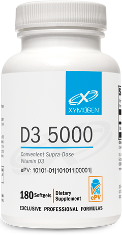 Xymogen D3 5000 180 softgels - ePothex