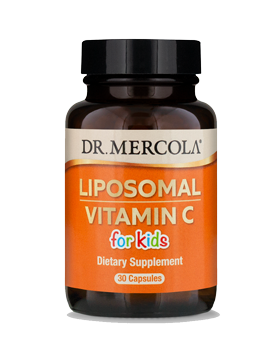 Liposomal Vitamin C for Kids 30 Capsules - Dr. Mercola