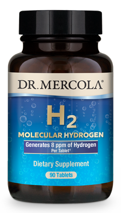 H2 Molecular Hydrogen 90 Tablets - Dr. Mercola