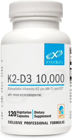 Xymogen k2-d3 10000 120 capsules - ePothex