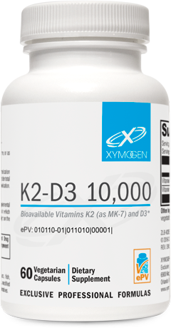 Xymogen K2-D3 10000 60 Capsules - ePothex