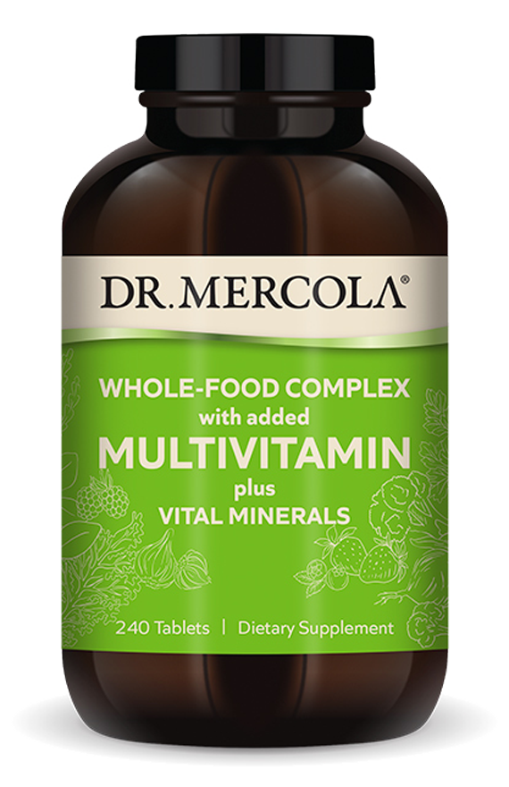 Dr. Mercola Whole-Food Complex with added multivitamin - 240caps