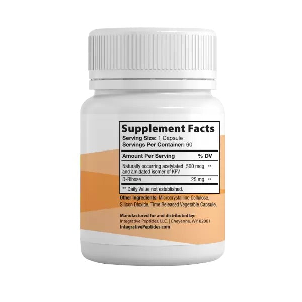 Integrative Peptides KPV 500mcg - 60 Capsules - ePothex