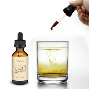 Lugol's Solution of Iodine 2% - 60ml (2oz)