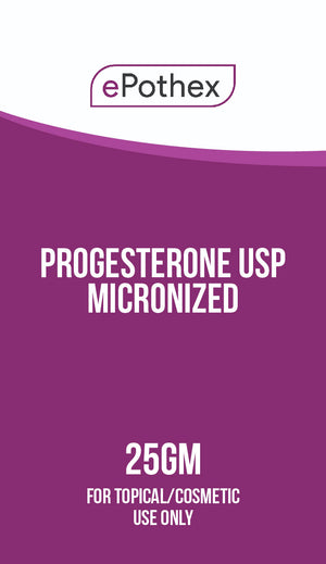 Progesterone Powder USP - Bioidentical Micronized - 25g Powder