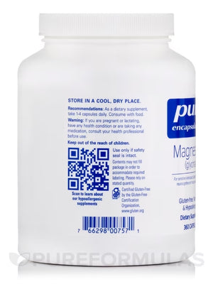 Pure Encapsulations Magnesium (Glycinate) - 360 capsules