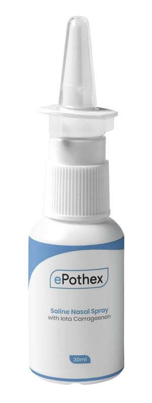 ePothex Saline Nasal Spray With Iota Carrageenan