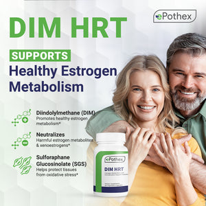 DIM HRT - Estrogen Metabolism & Detoxification Support - ePothex - 60ct